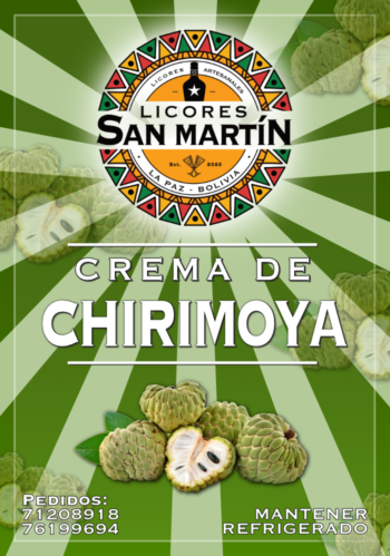 Crema de chirimoya