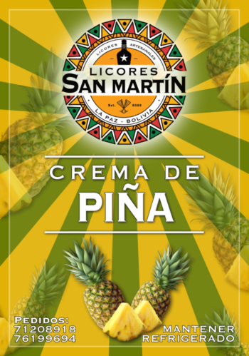 Crema de piña